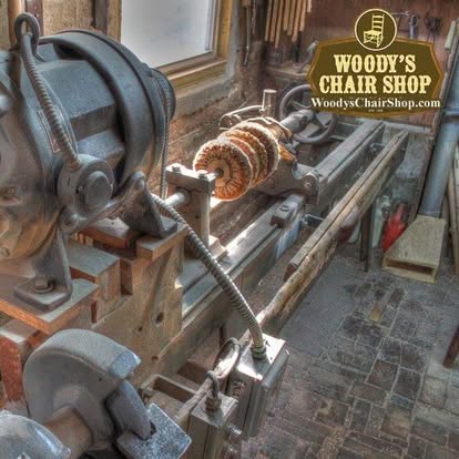Custom woodwork by Woody's Chair Shop